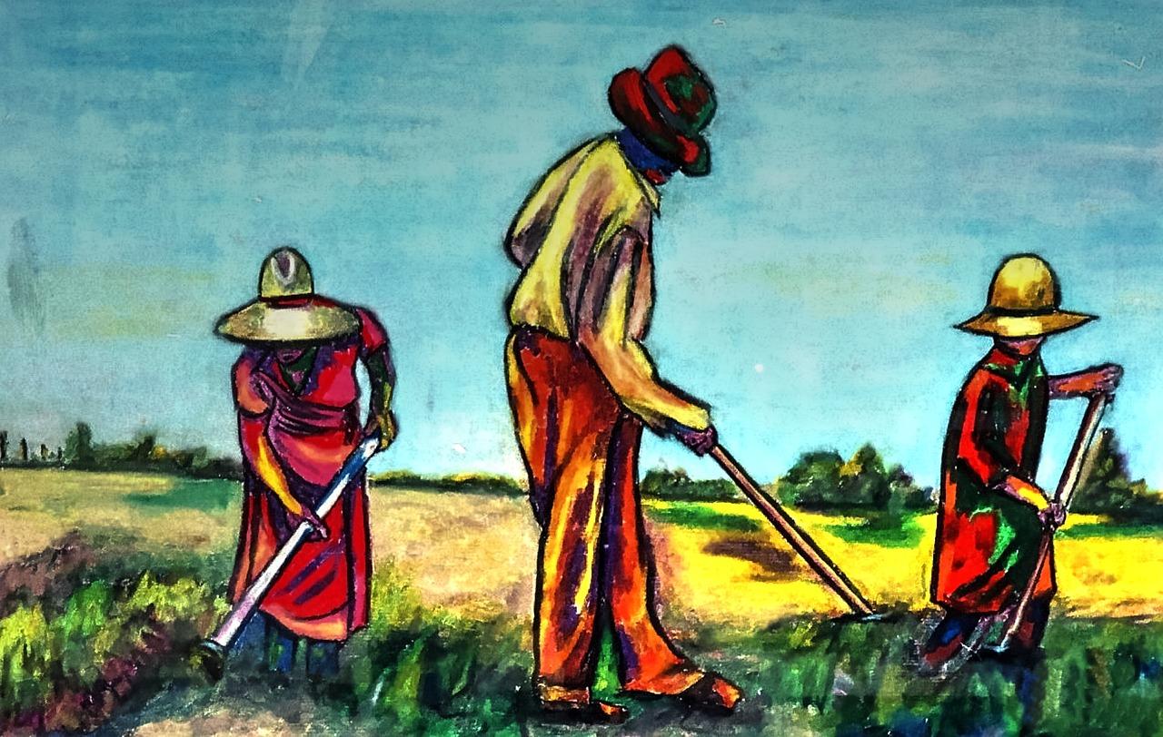 油画棒画在墙上怎么办