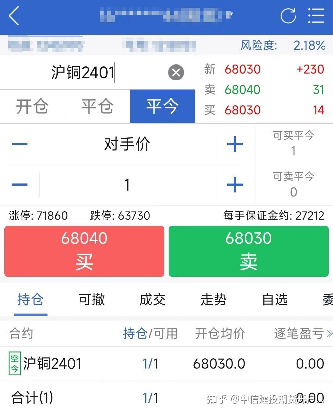 期货平仓顺序对手续费的影响- 知乎
