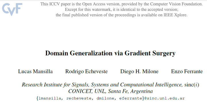 论文笔记29：Domain Generalization via Gradient Surgery - 知乎