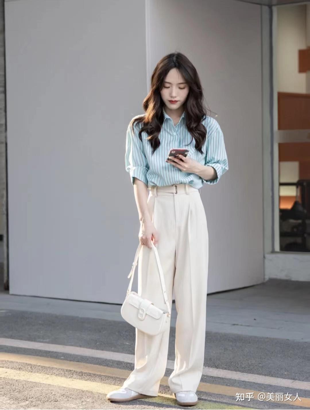 小个子女生155 80斤怎么穿搭衣服显高? - 知乎
