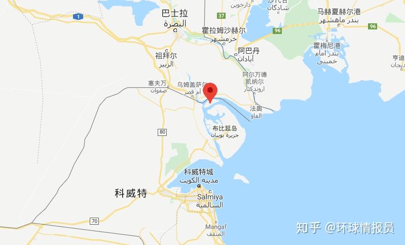 伪沿海国:伊拉克是中东大国,出海口为何却被科威特堵住了? - 知乎