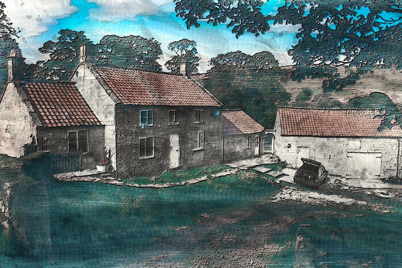 乡野风光美如画