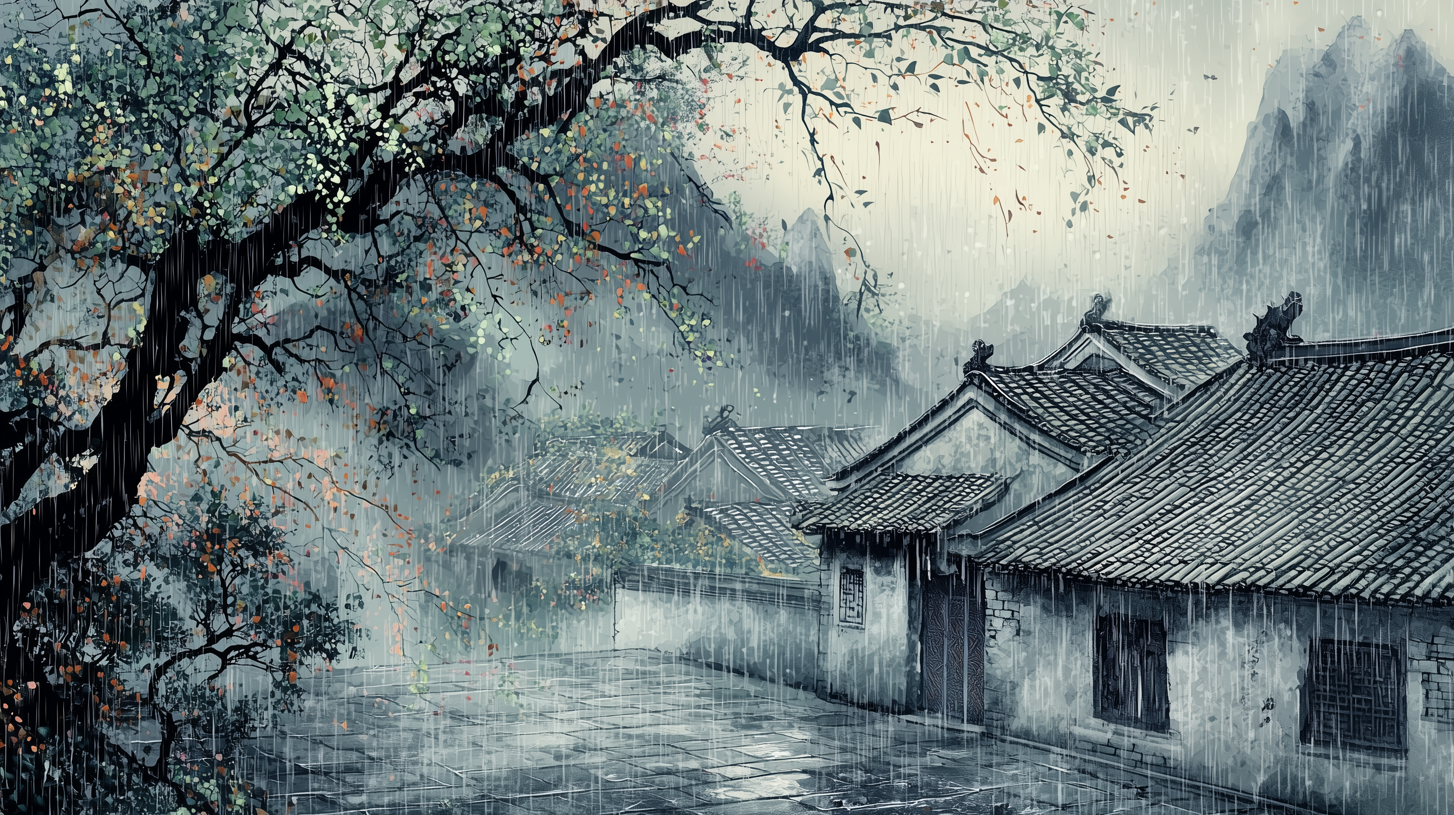 一夜风雨,绿肥红瘦|李清照《如梦令·昨夜雨疏风骤》词境深读 - 知乎
