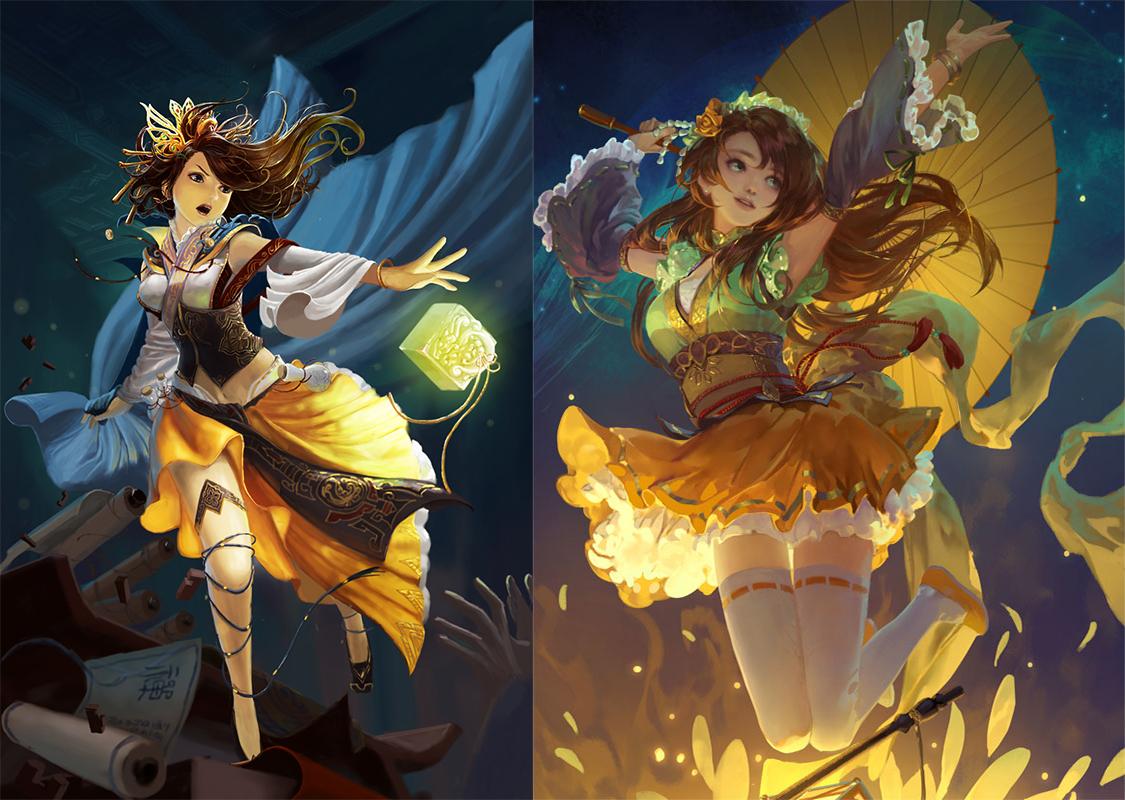 如何评价三国杀2017原创设计"曹节"最佳原画? - 知乎