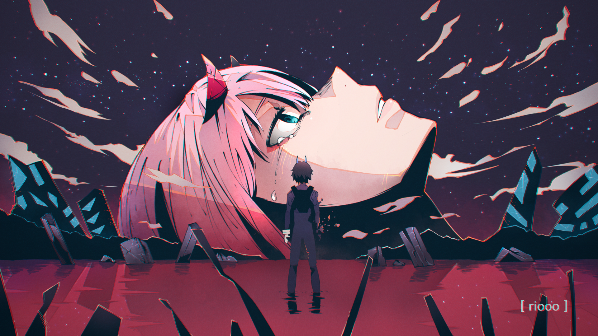 有没有02的竖屏壁纸darling in the franxx?