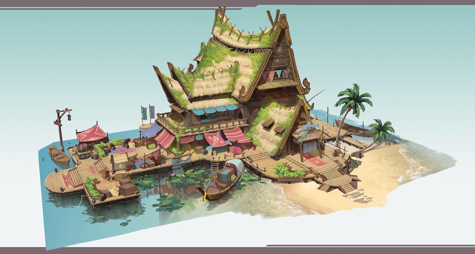 该不该放弃场景原画