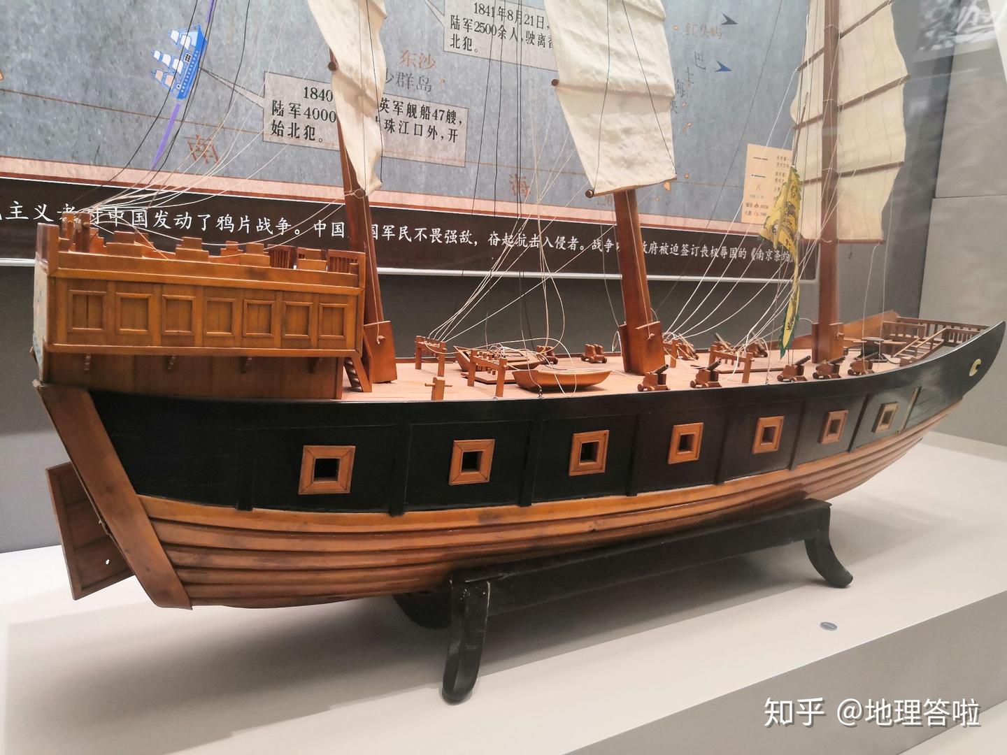 在军博看我国战舰发展(第一弹)古代楼船、明宝船、清木帆船 - 知乎