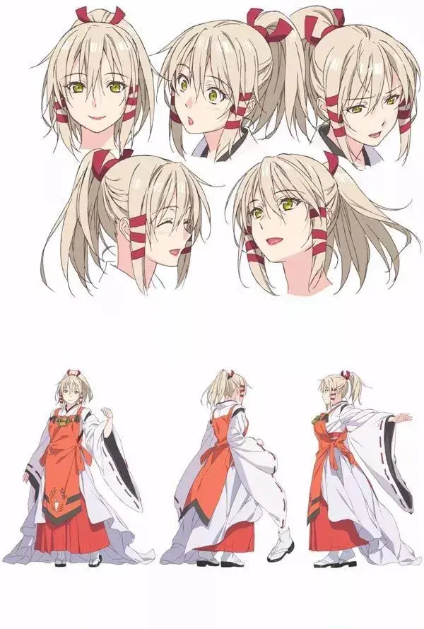 请问哪里有很多动画人物三视图的素材,然后如何自己学习人物的转面图