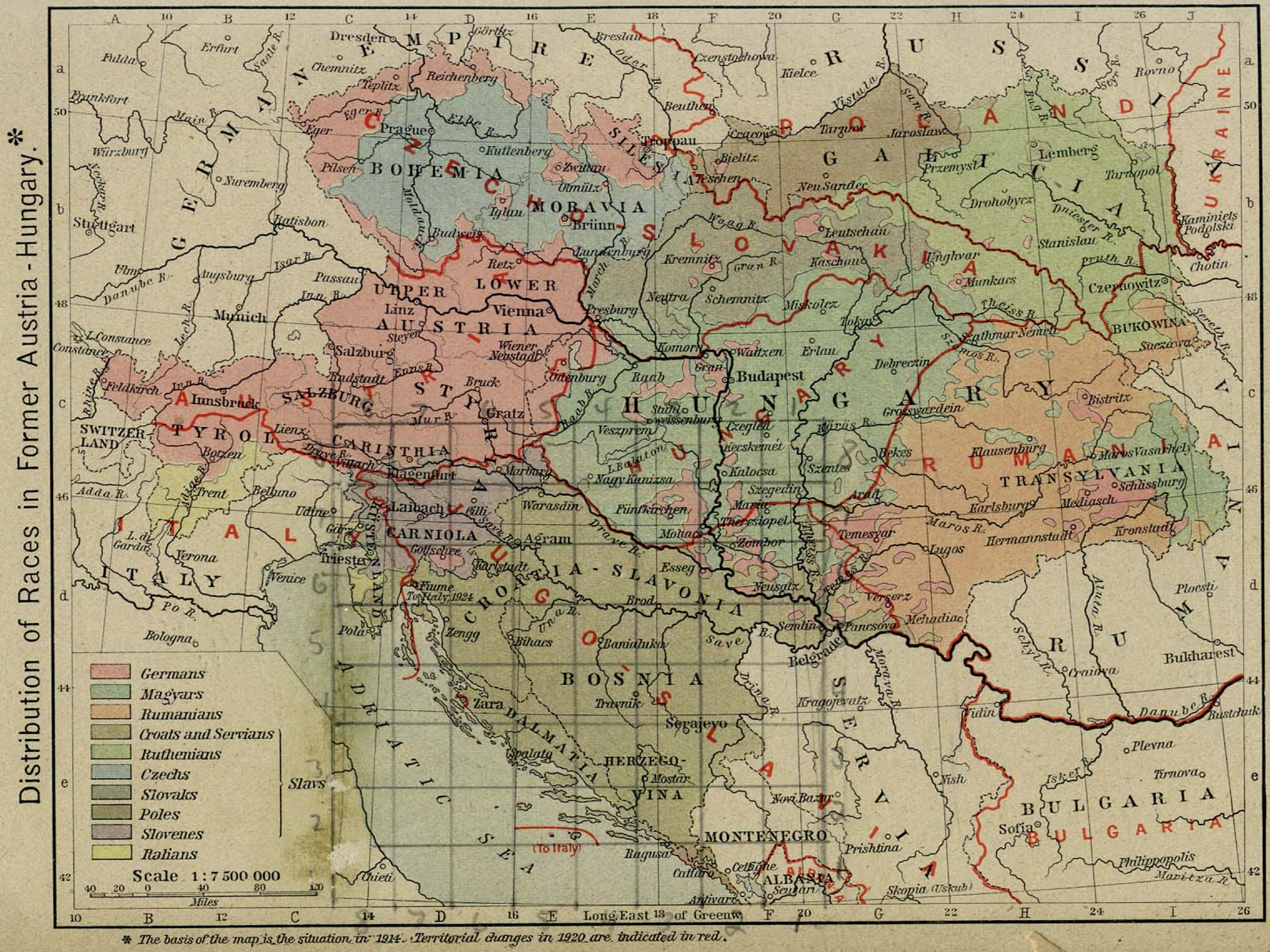 一战后奥匈帝国丢失的内莱塔尼亚领土各省国面积和总面积分别有多少