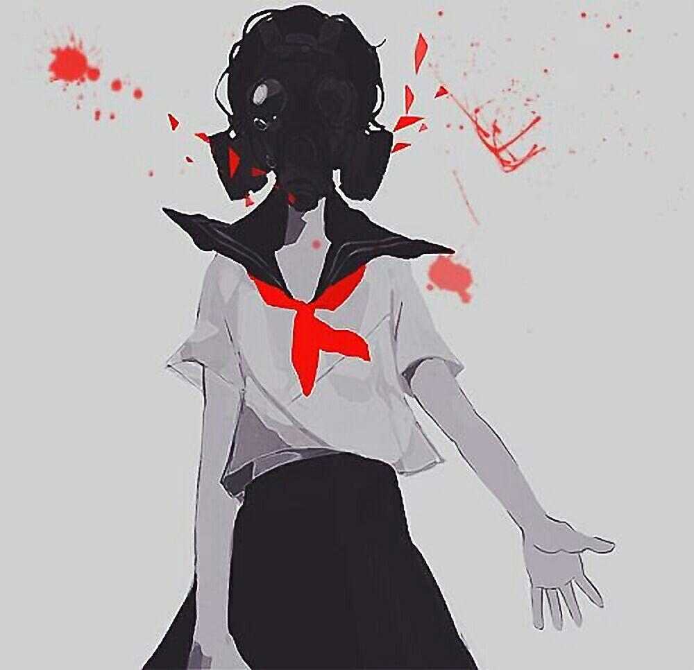 病态疯癫类型的头像?