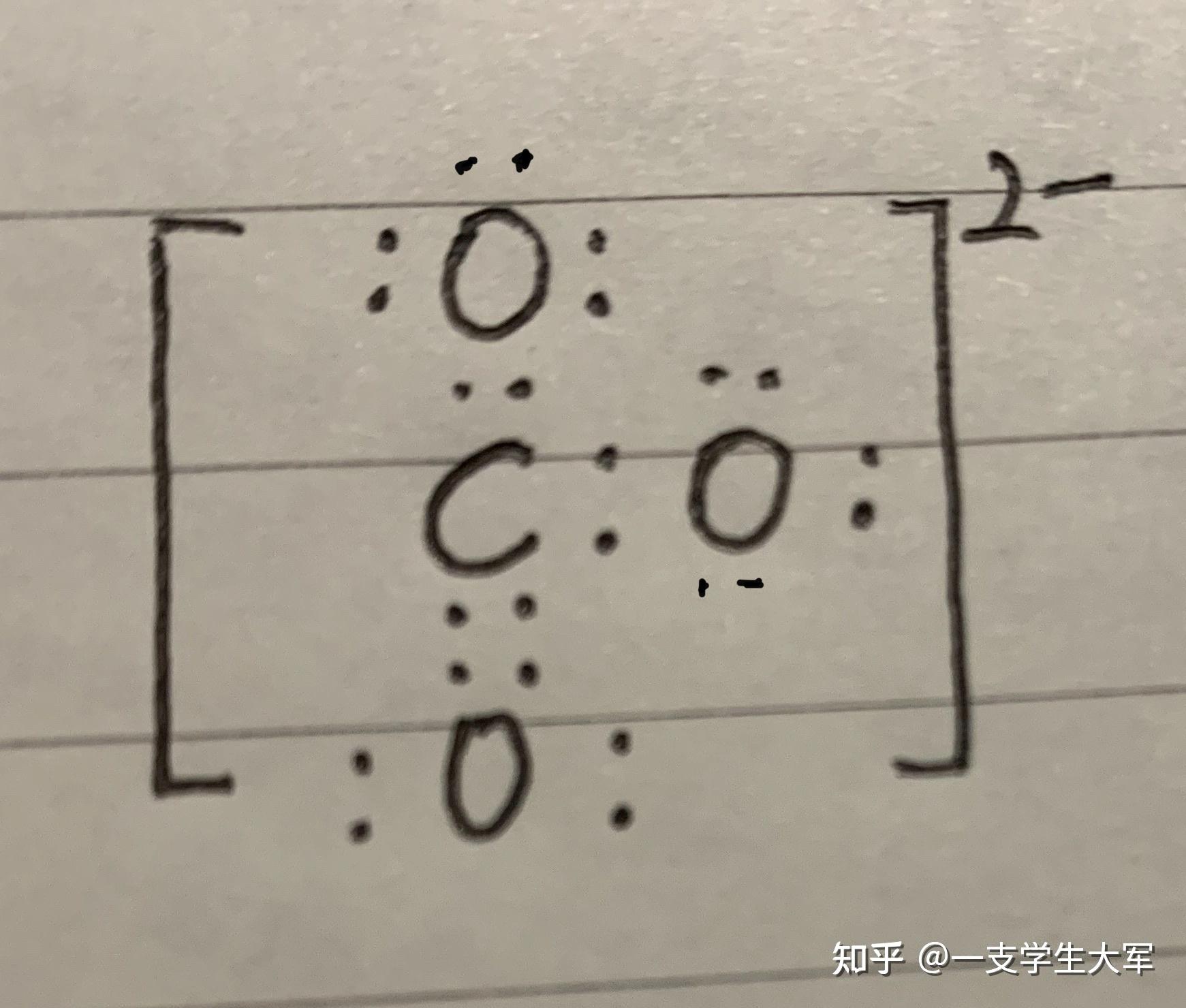 一氧化碳和碳酸根离子电子式怎么写? 