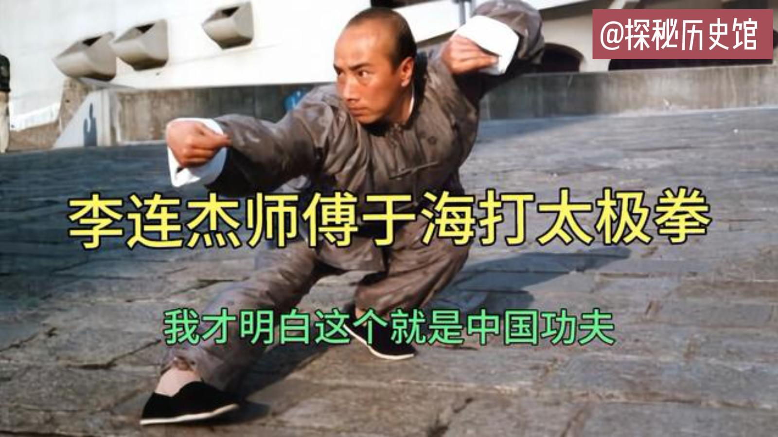 直到看了李连杰师傅于海打的太极拳我才明白这个就是中国功夫