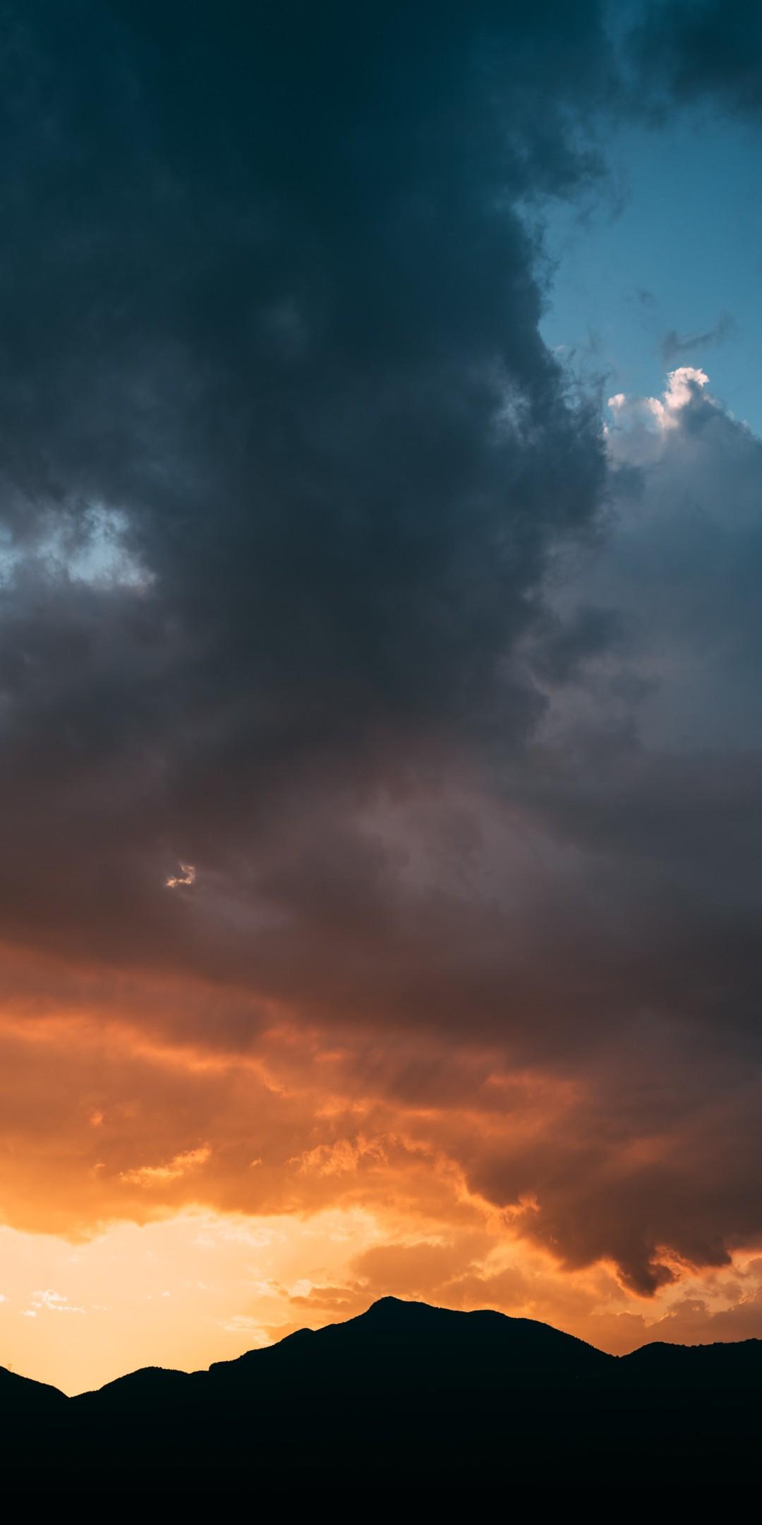 有没有那种乌云密布的全面屏壁纸