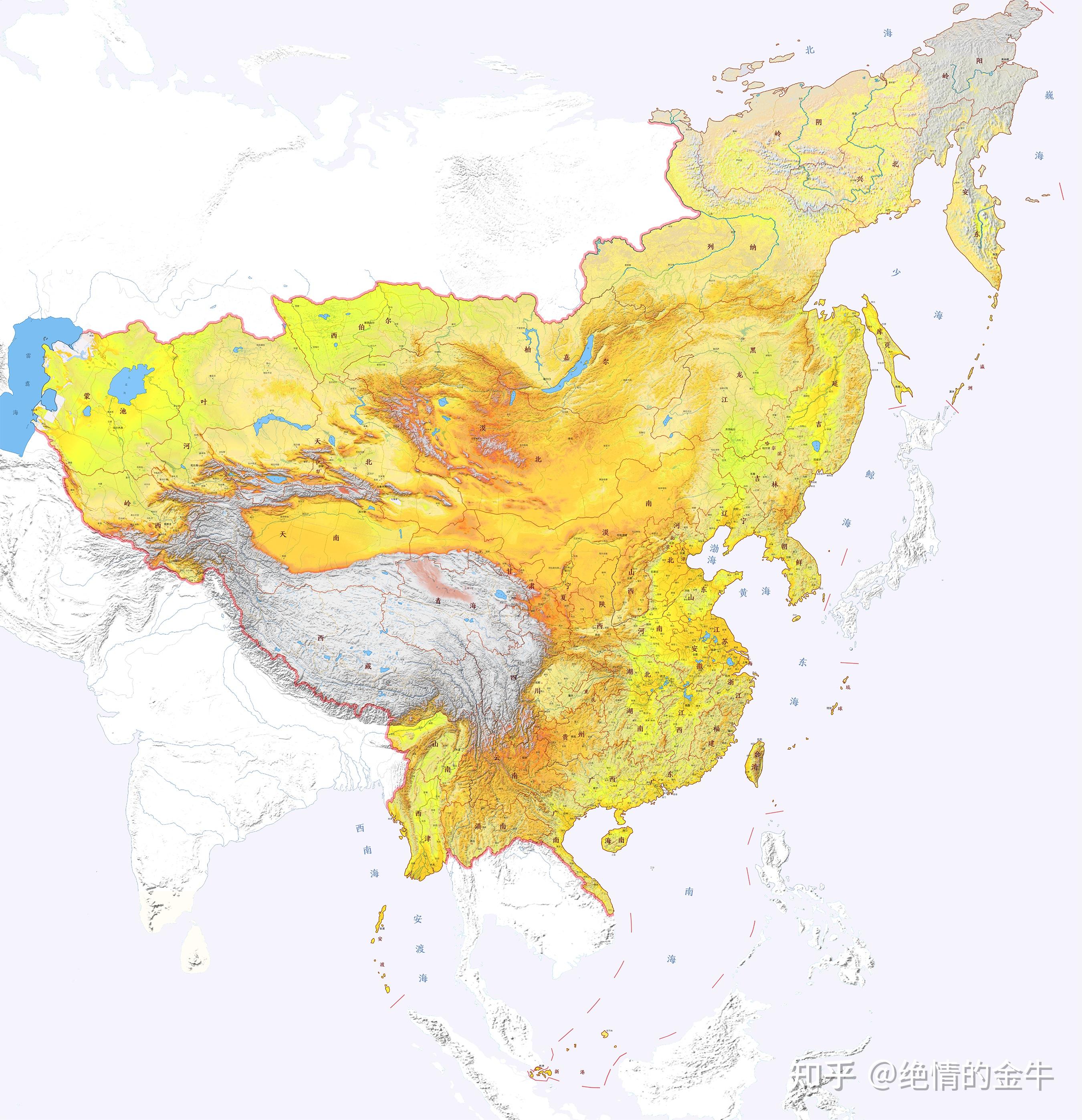 最理想的中国版图图片