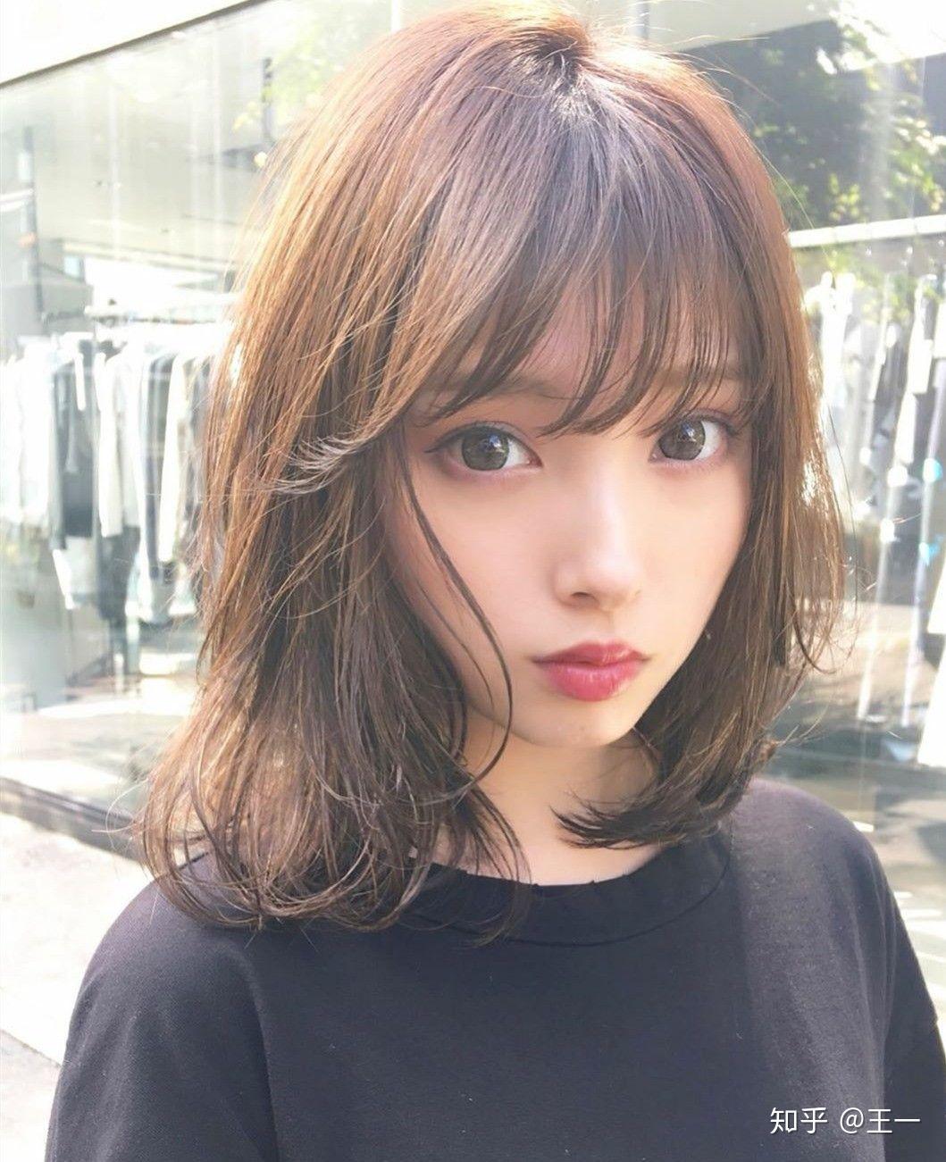 脸大脸圆的女生适合什么发型另求推荐刘海修饰脸型