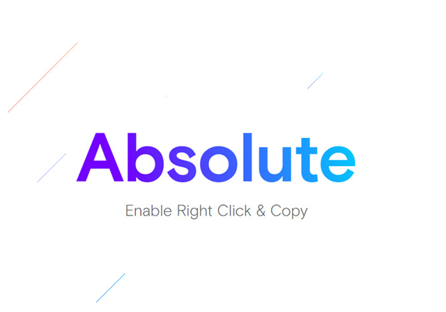 Absolute Enable Right Click 简单快速解除鼠标右键使用限制 - 知乎