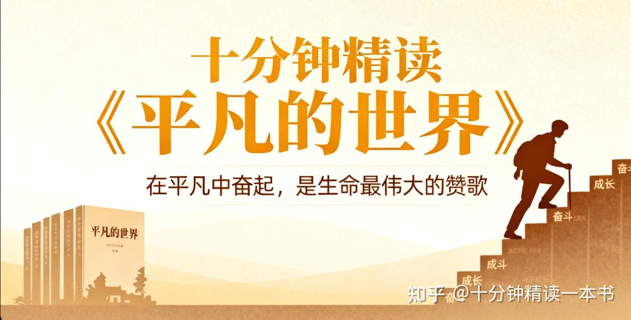 十分钟精读《平凡的世界》 | 在平凡中奋起，是生命最伟大的赞歌 - 知乎