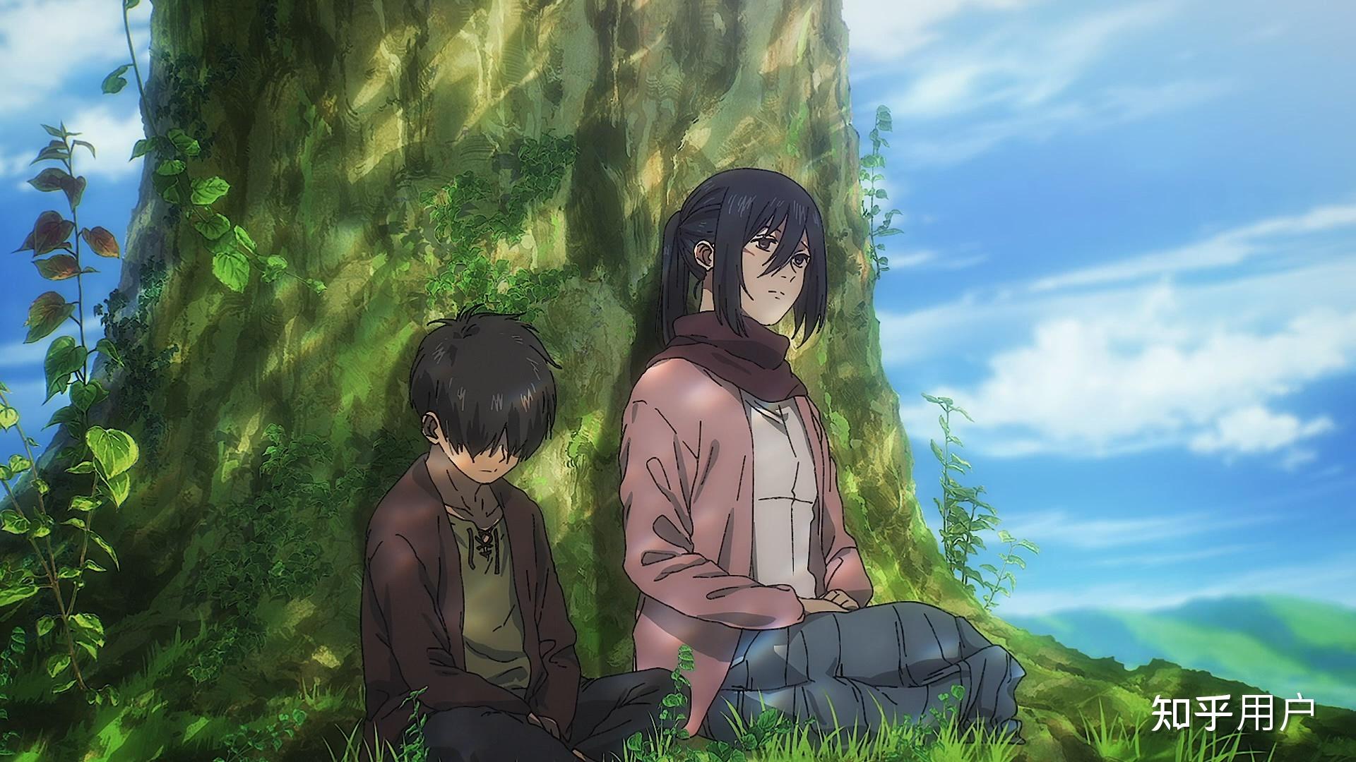 果然十年后 米卡莎就自由的活着了动画组在这里没有节外生枝依旧模糊