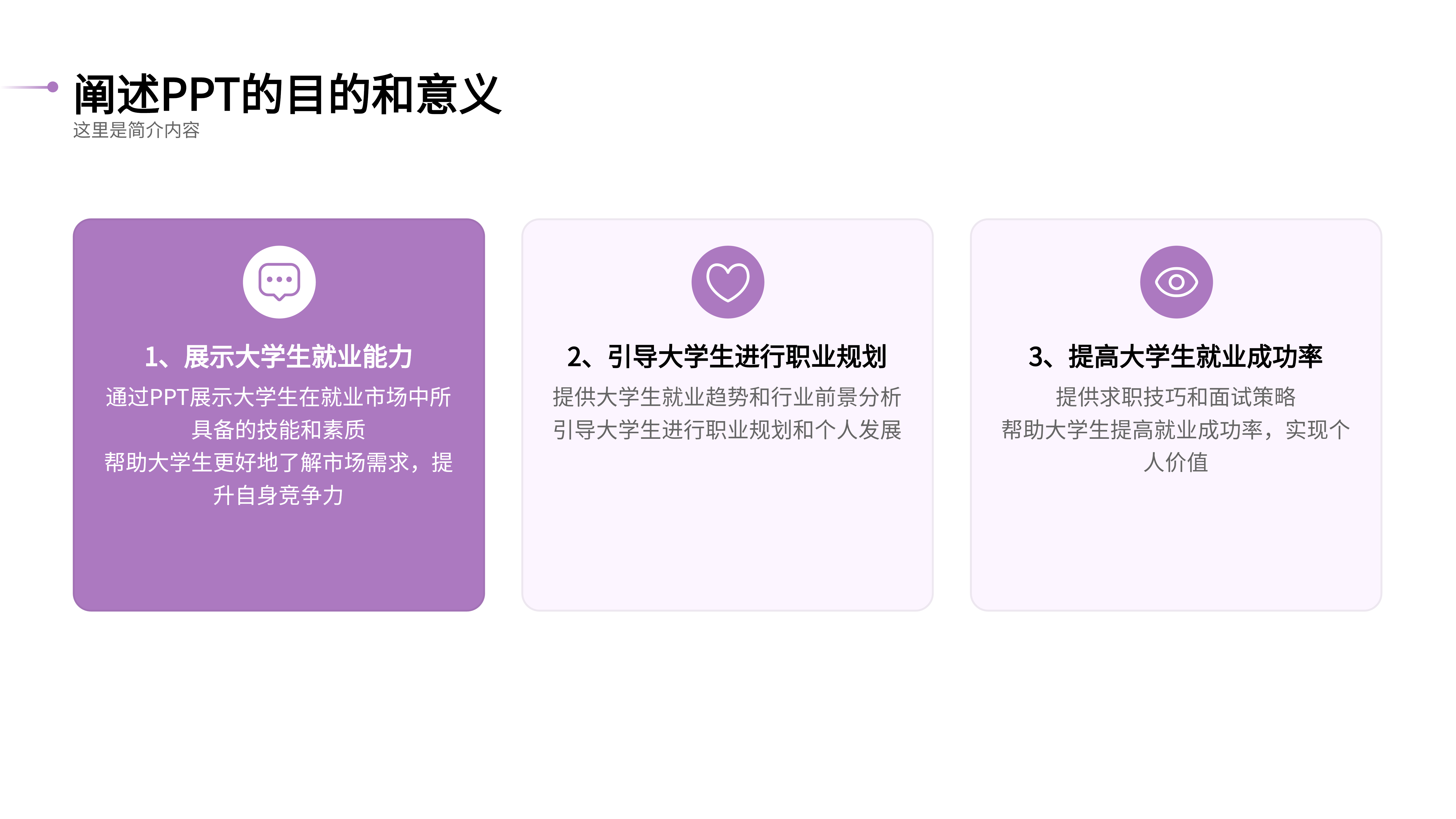 职业规划大赛就业能力展示ppt怎么做?