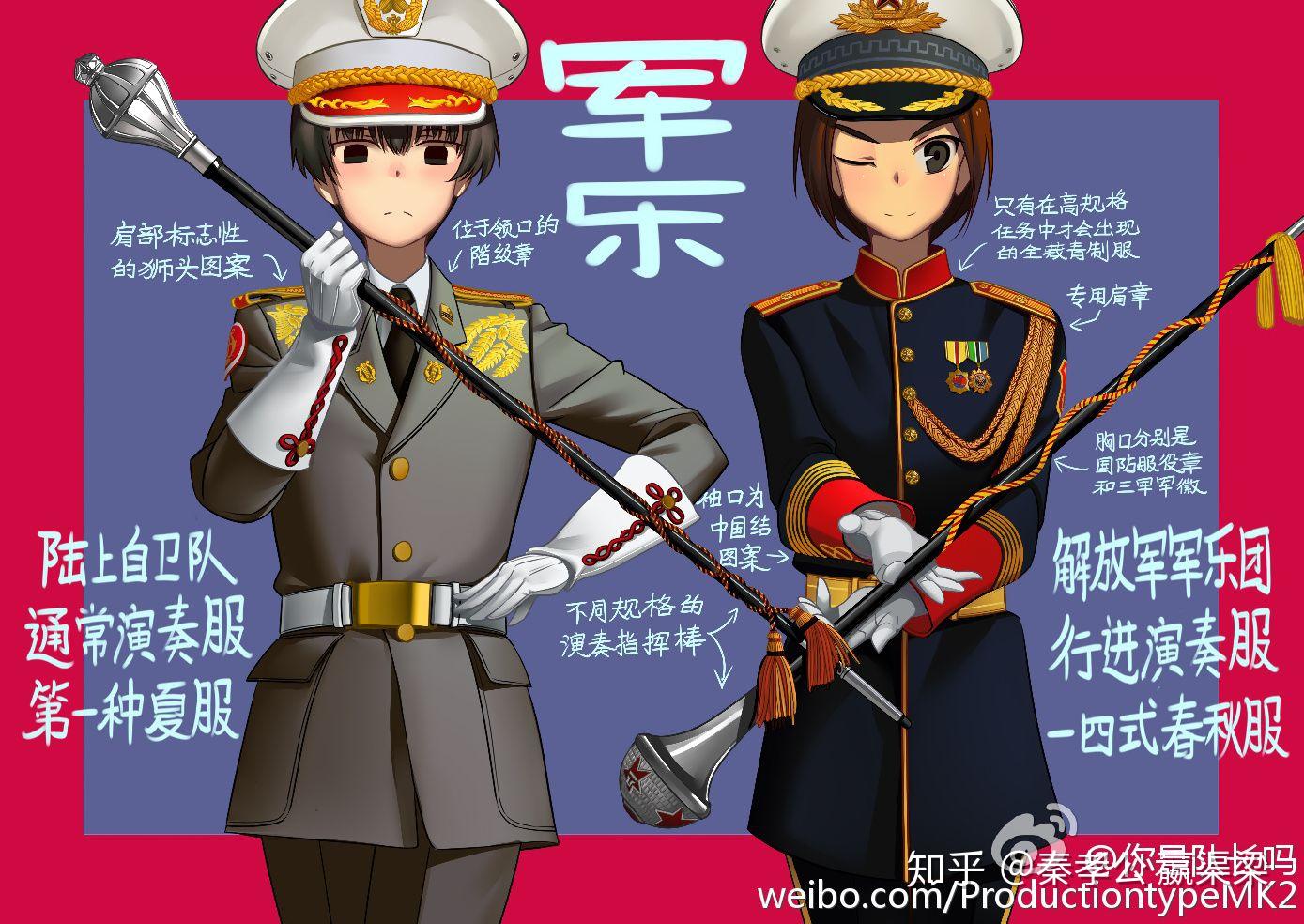 中國軍隊有哪些帥氣的軍禮服