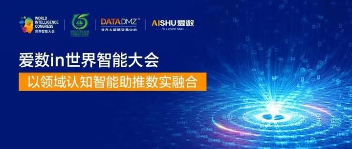 爱数in世界智能大会:以领域认知智能助推数实融合 - 知乎