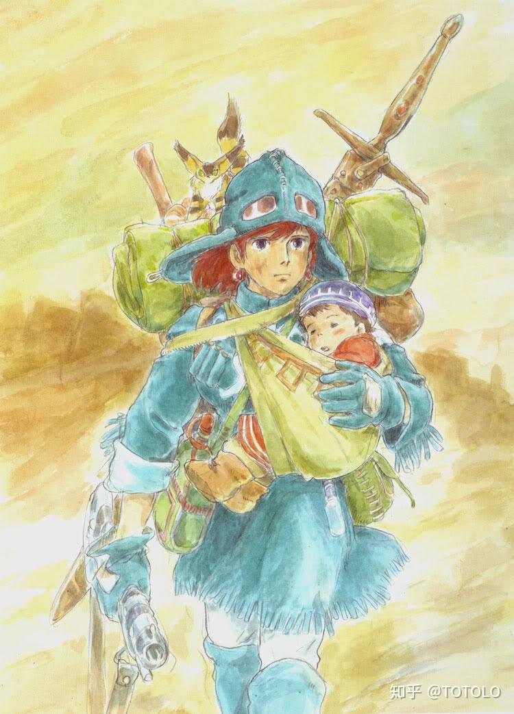 如何评价宫崎骏《风之谷》女主娜乌西卡形象? - 知乎