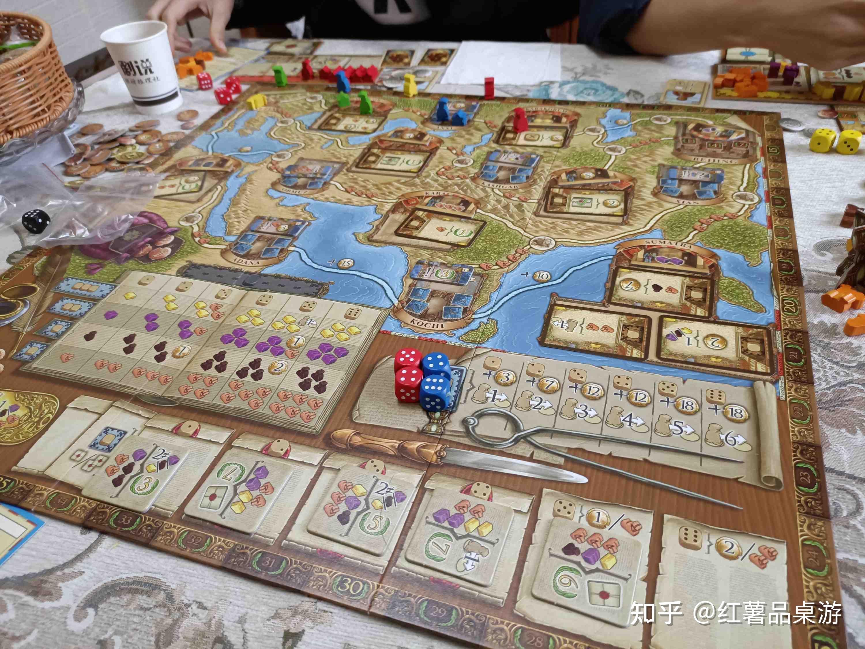 有没有推荐的地图类桌游制作啊画风啊都比较精良的