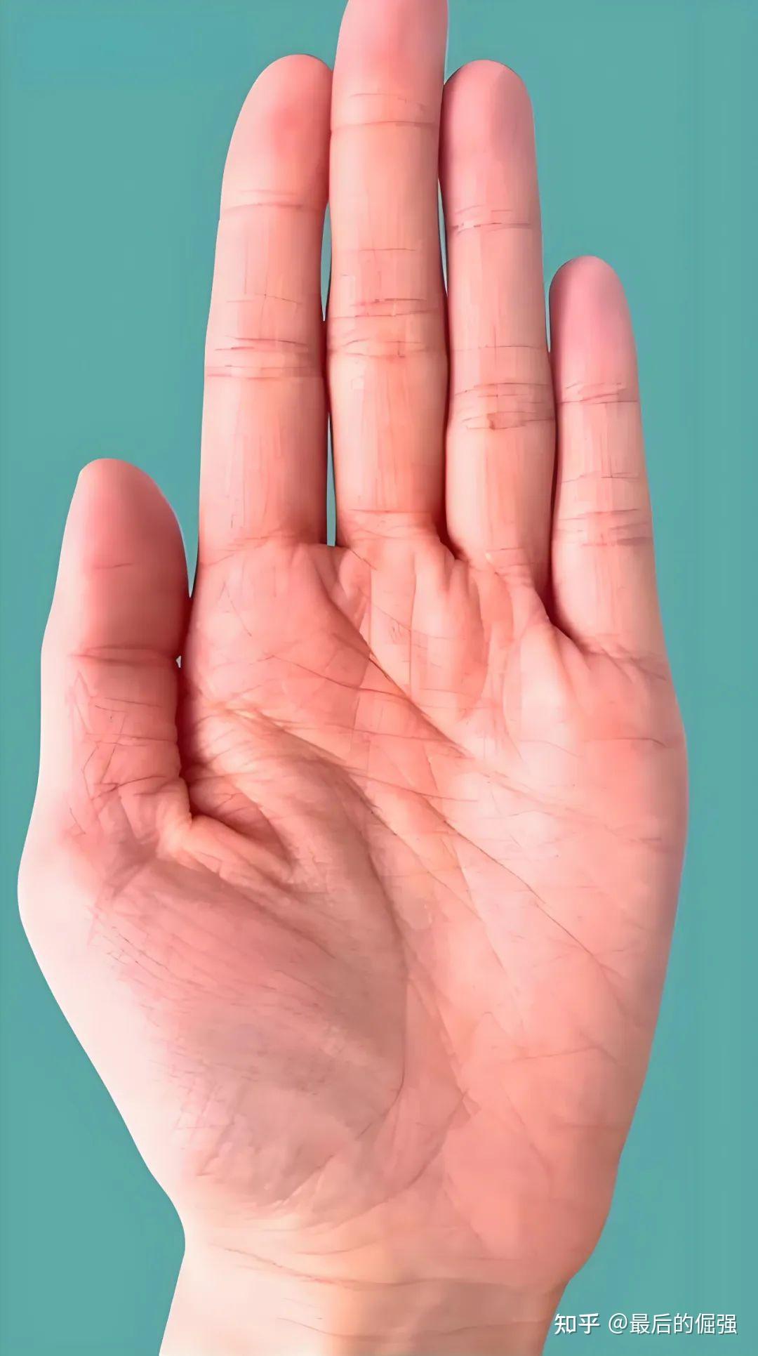 性格过早成熟的木型手掌纹