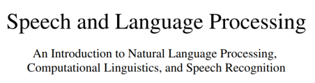 Chapter 9 (Speech and Language Processing 3) - 知乎