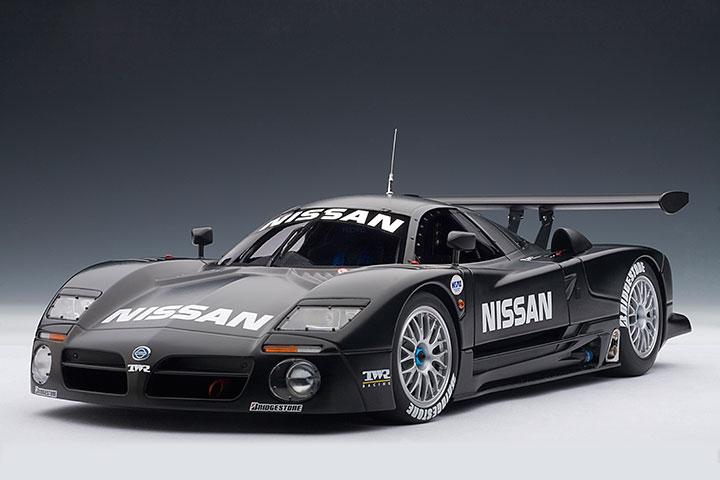 【模型测评】AA不负当年勇——Nissan R390 GT1 1998 黑色素车 - 知乎