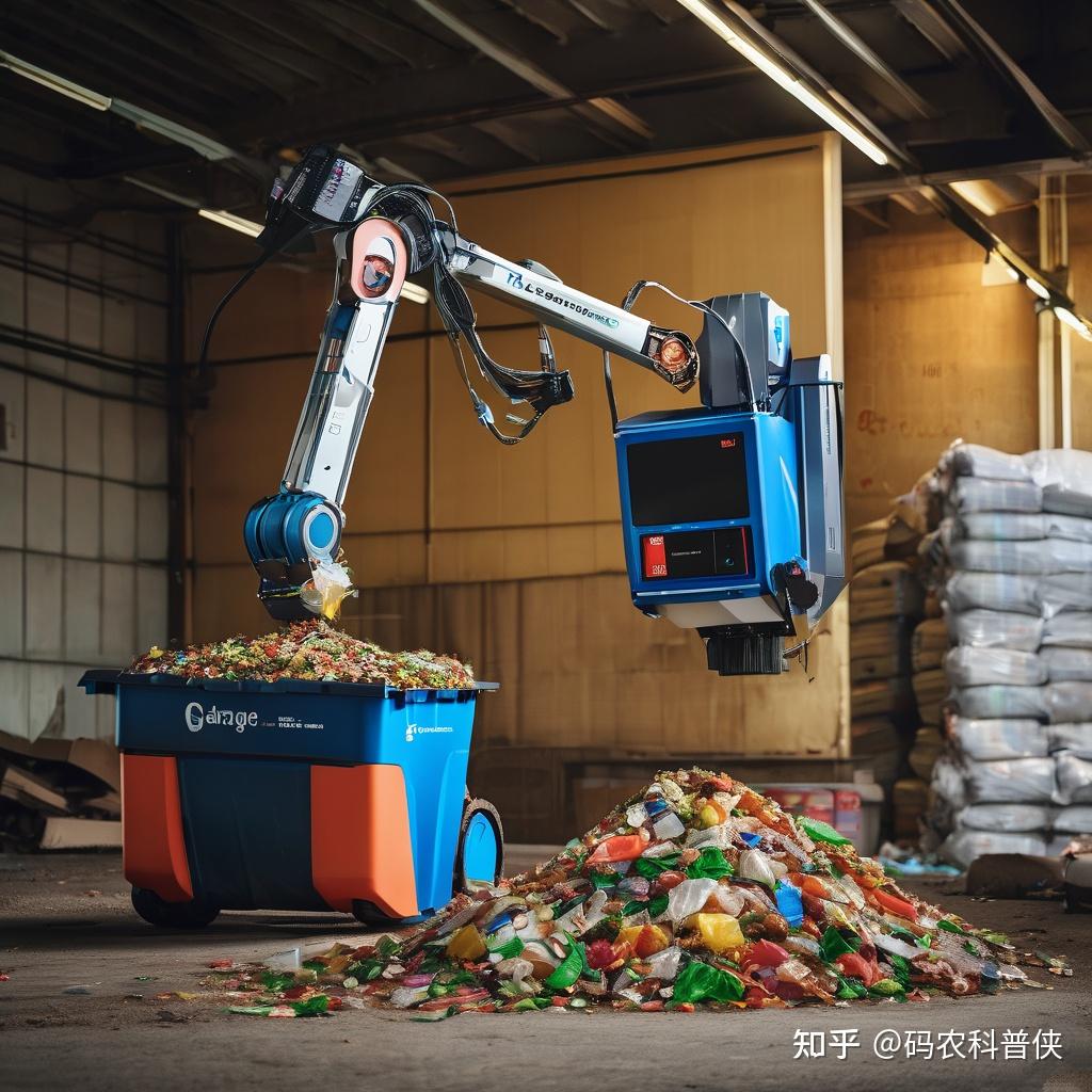 人工智能垃圾分拣机器人的工作原理是什么?