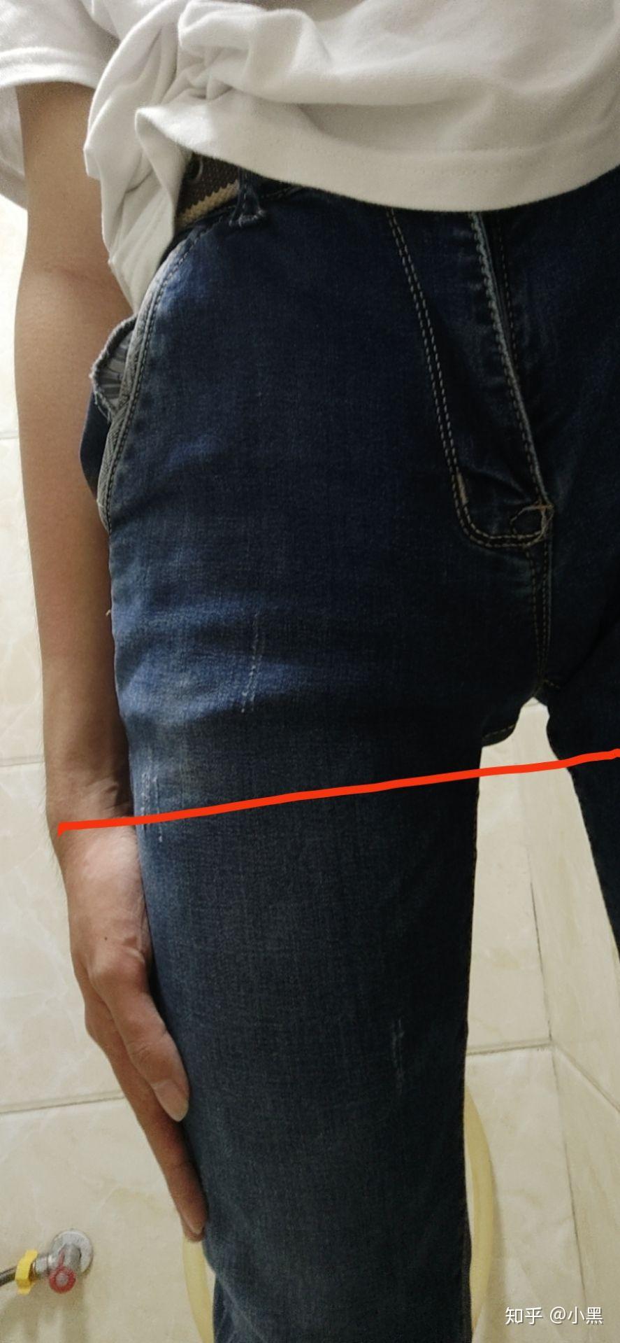 男生有哪个是腕线过裆的吗