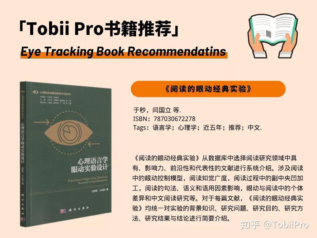 10本不容错过的眼动追踪专业书籍，内含福利～ - 知乎