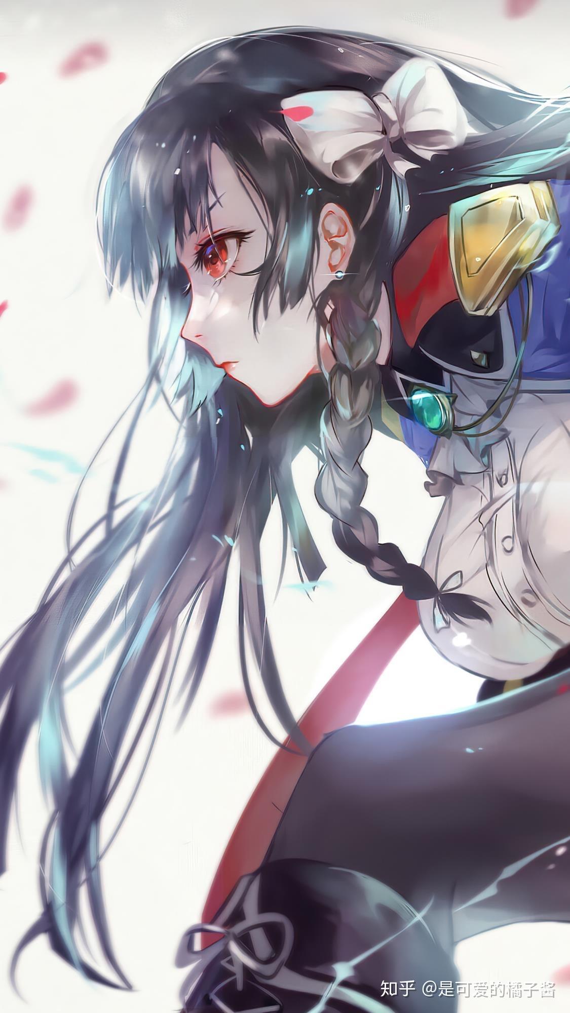 有什么好看的动漫全面屏壁纸类似下面这种