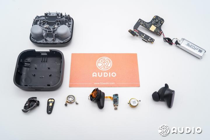 realme真我buds air 3s真无线耳机拆解,双麦ai深度通话降噪,69ms低