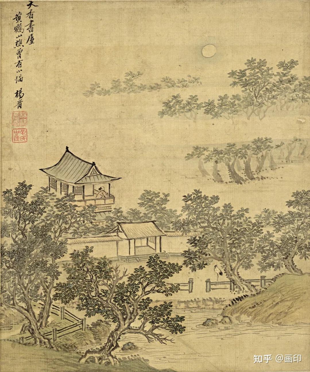 清| 杨晋《仿古山水图册》 - 知乎