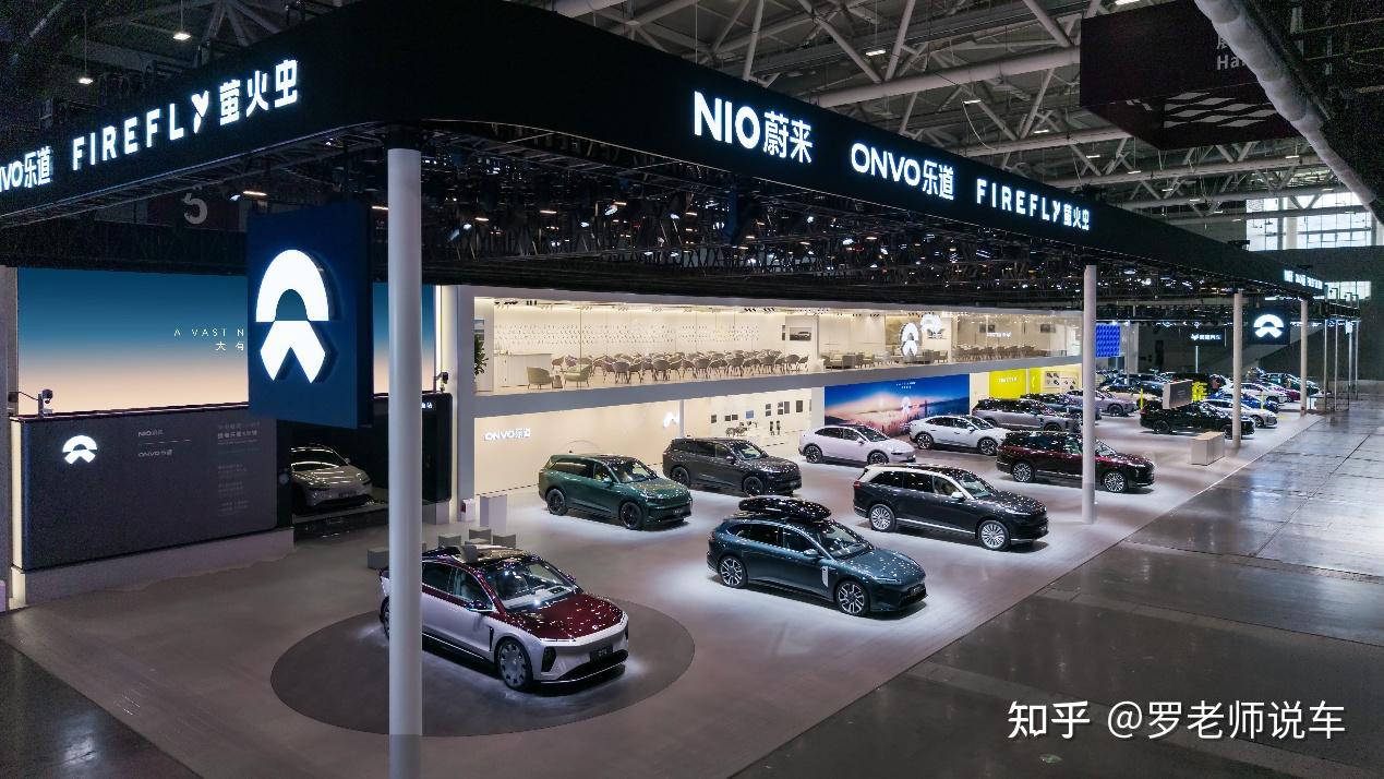 新品首发,全系亮相,蔚来公司三品牌同台登陆大湾区车展