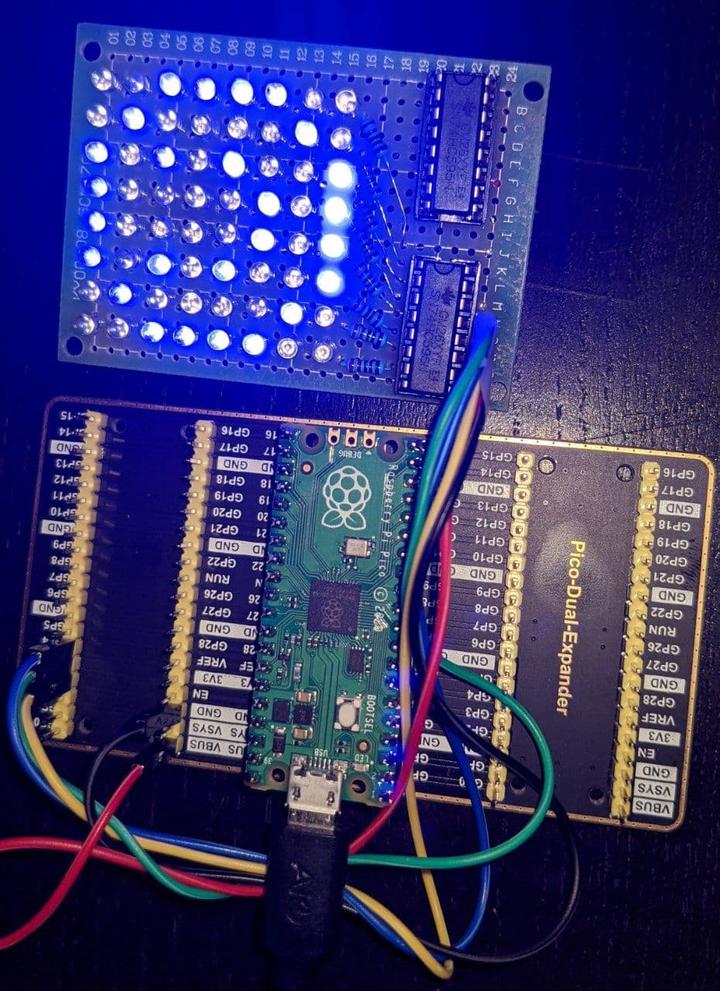 使用树莓派Pico自制8×8 LED阵列 - 知乎