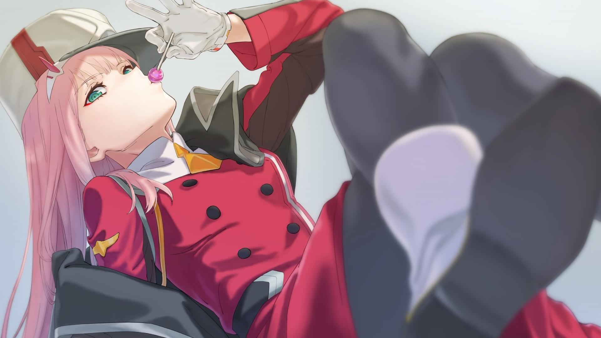 有没有02的竖屏壁纸darlinginthefranxx