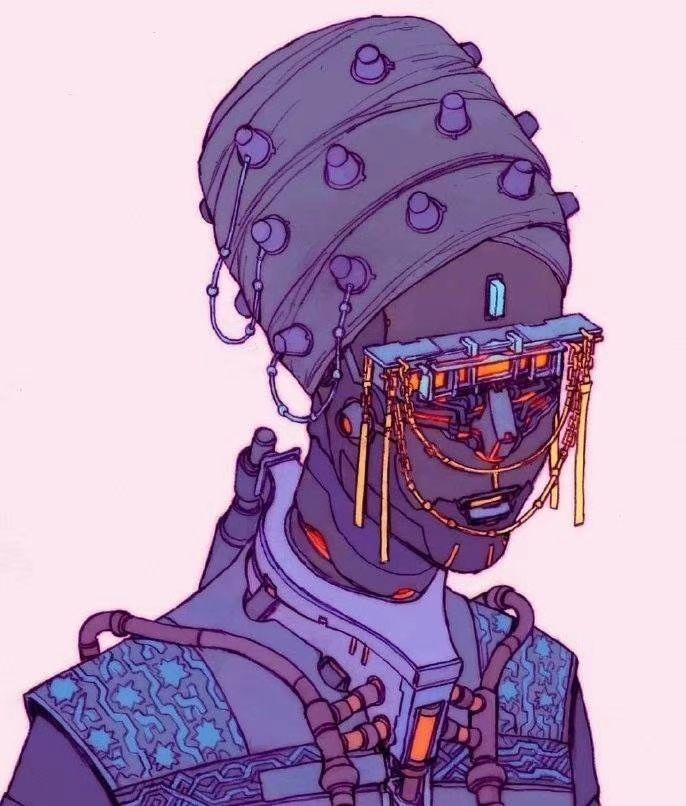 有没有好看的赛博朋克风格的头像
