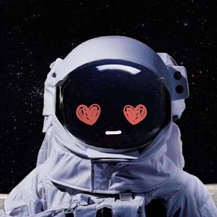 有什么好看的宇航员头像或带头盔的头像?