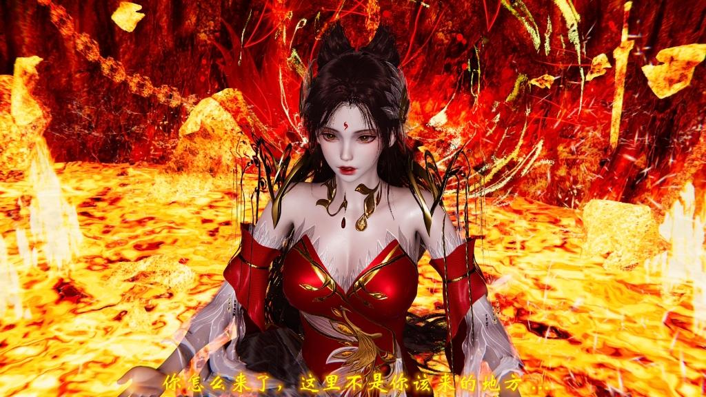 完美世界粉丝自制火灵儿3D区漫画