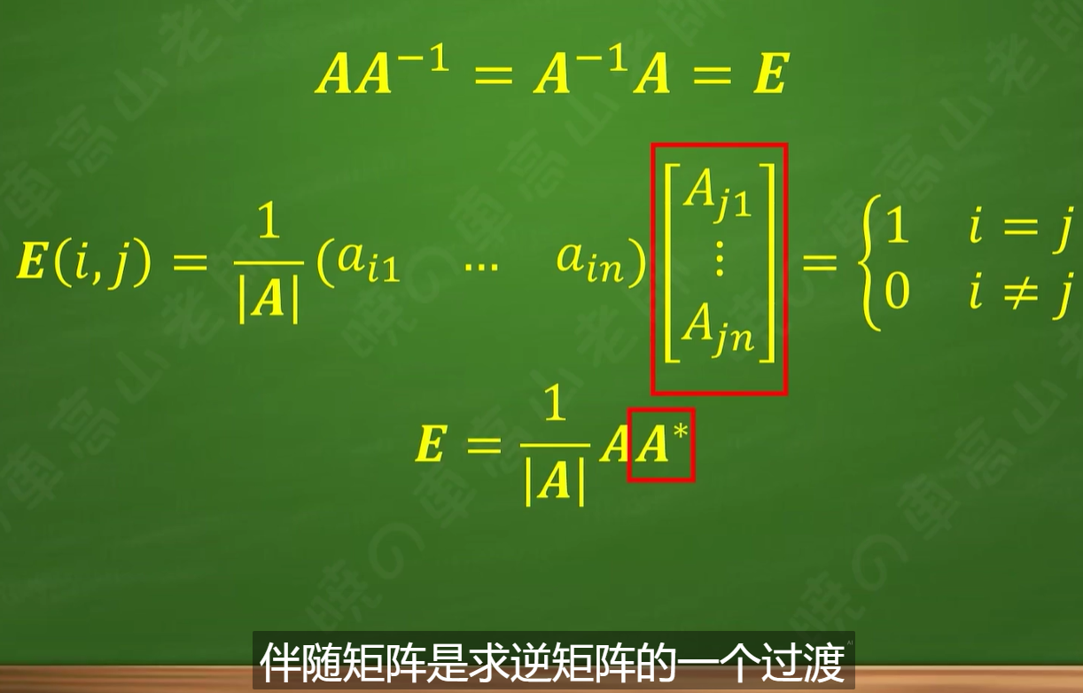伴随矩阵性质234 - 知乎