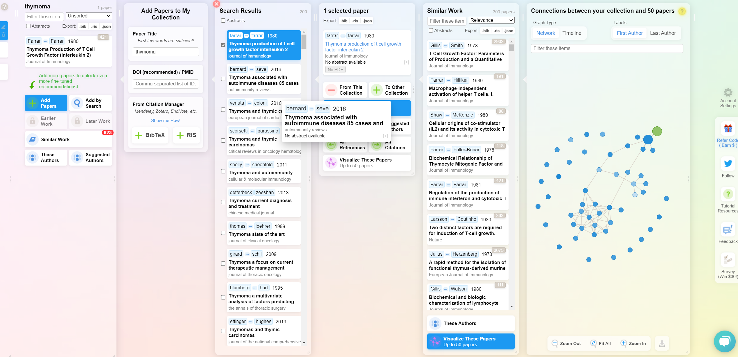 文献检索神器之Research Rabbit - 知乎