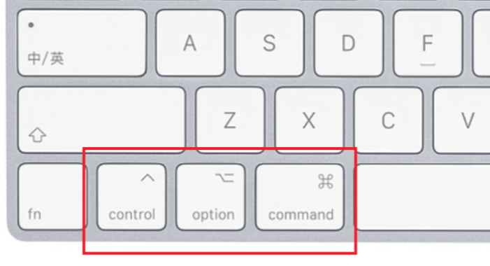 mac装了windows系统以后,怎么把command键设置为alt键?