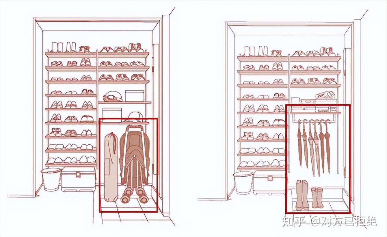 玄关柜底部留空的好吗 鞋柜留空还是不留空详情分析