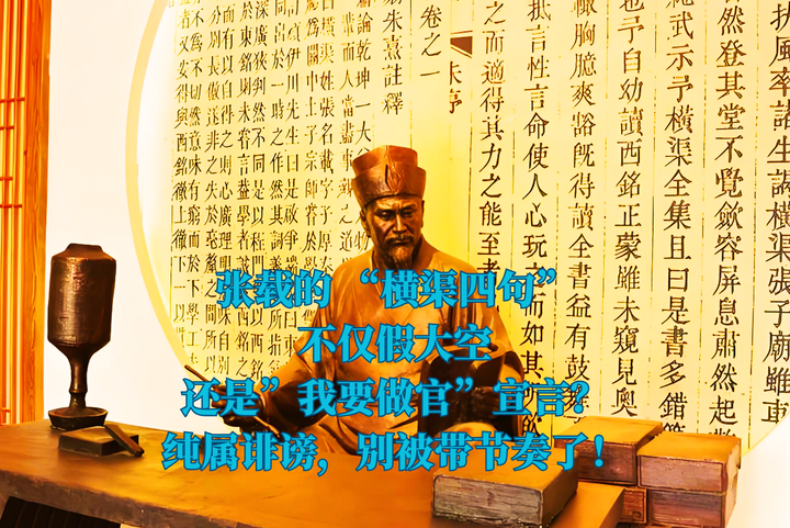 北宋张载的"横渠四句",真的"假,大,空"吗?