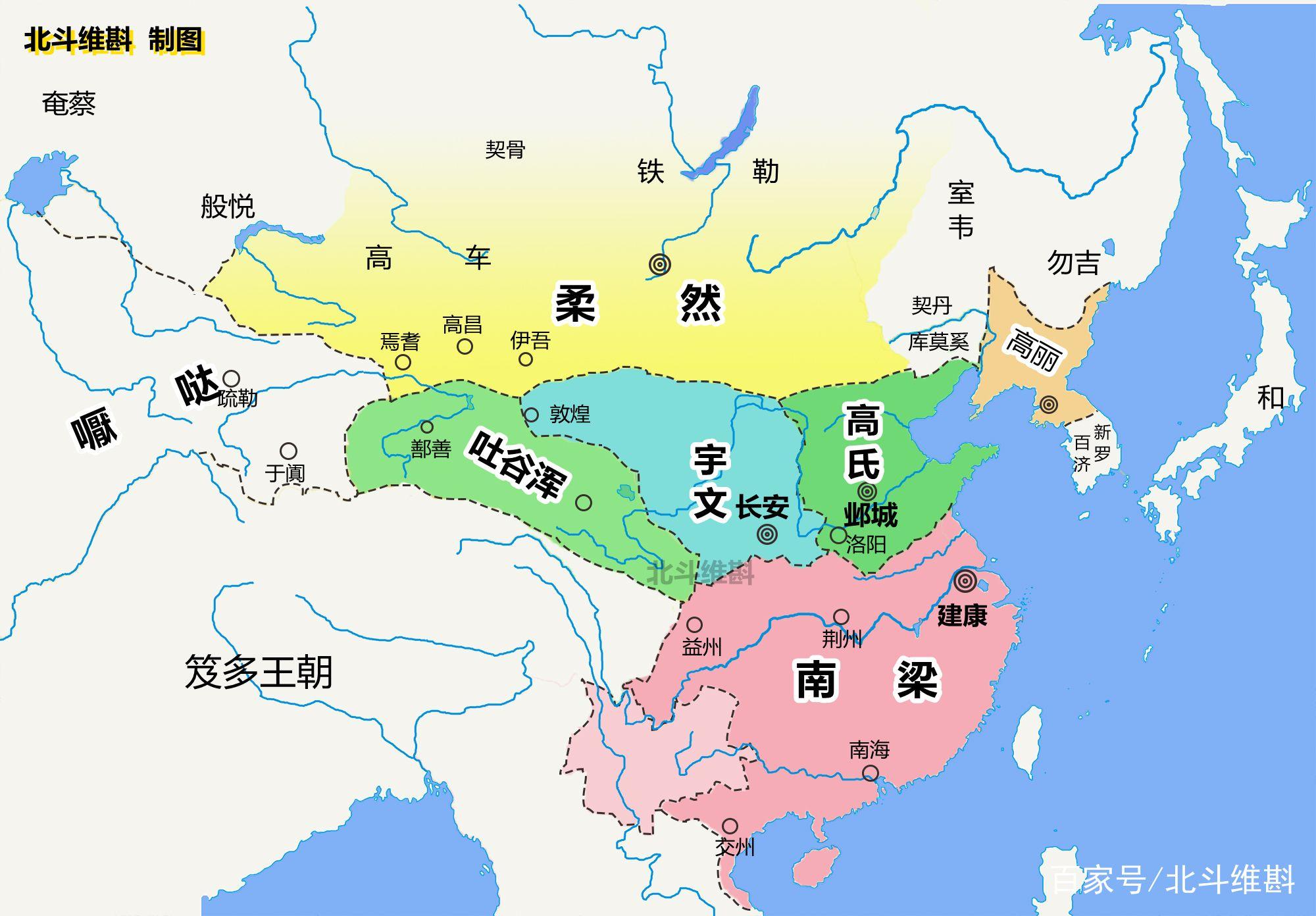 北齐和北周实力对比