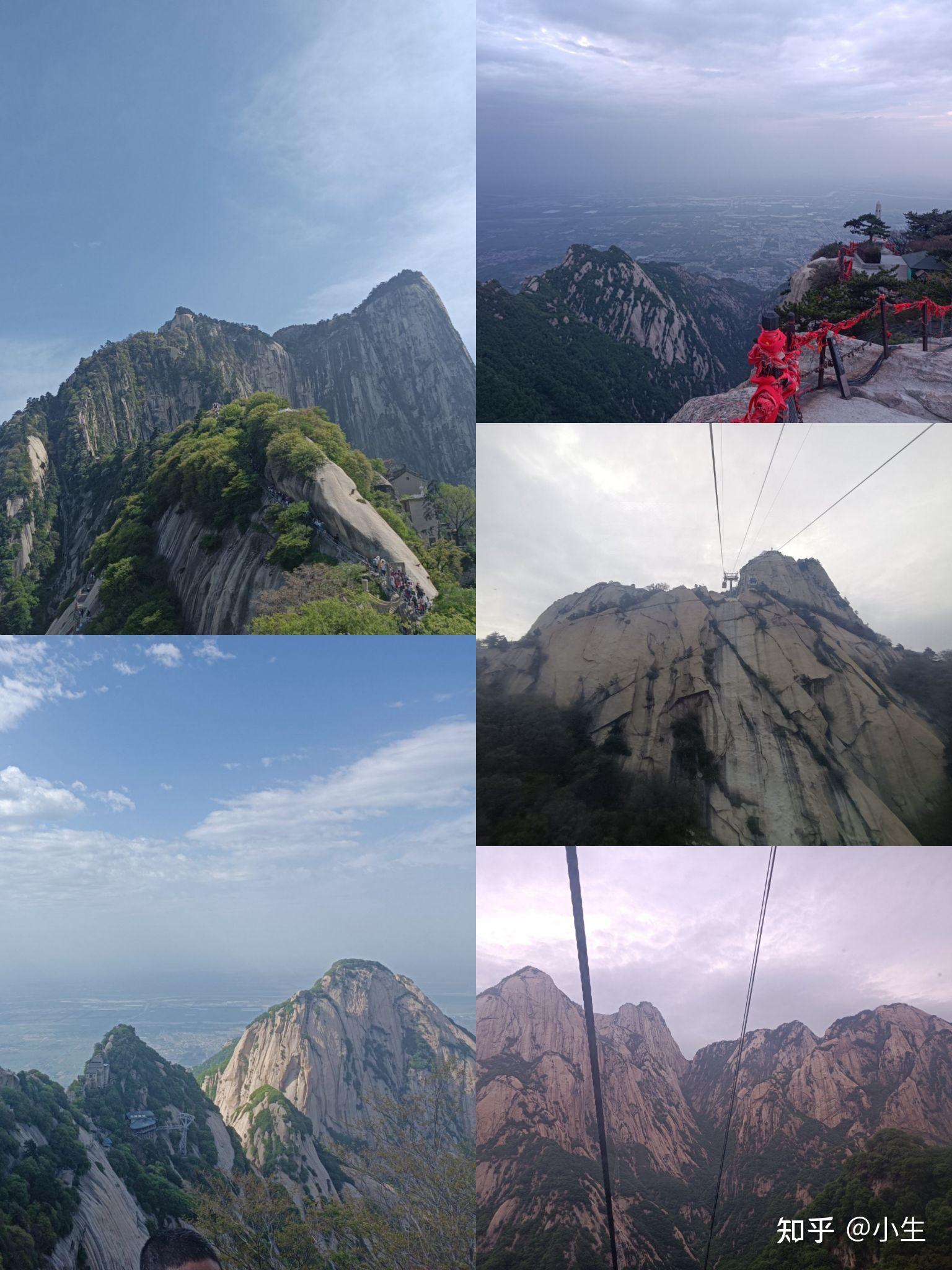 直达主峰的大索道)华山游客中心>玉泉院(徒步登山>)>自古华山一条路>