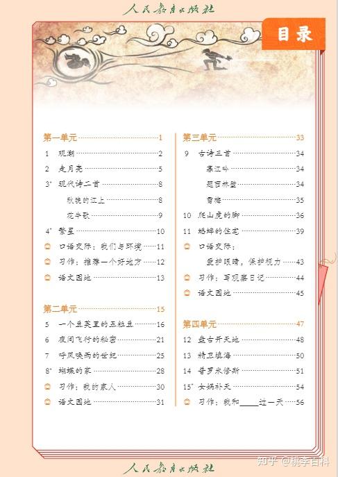 2024新统编版四年级语文上册电子课本（最新高清版） - 知乎